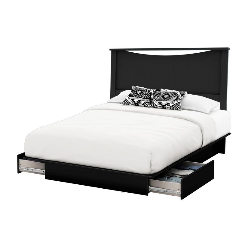 Queen Step One Bed and Headboard Set - South Shore, 1 of 5