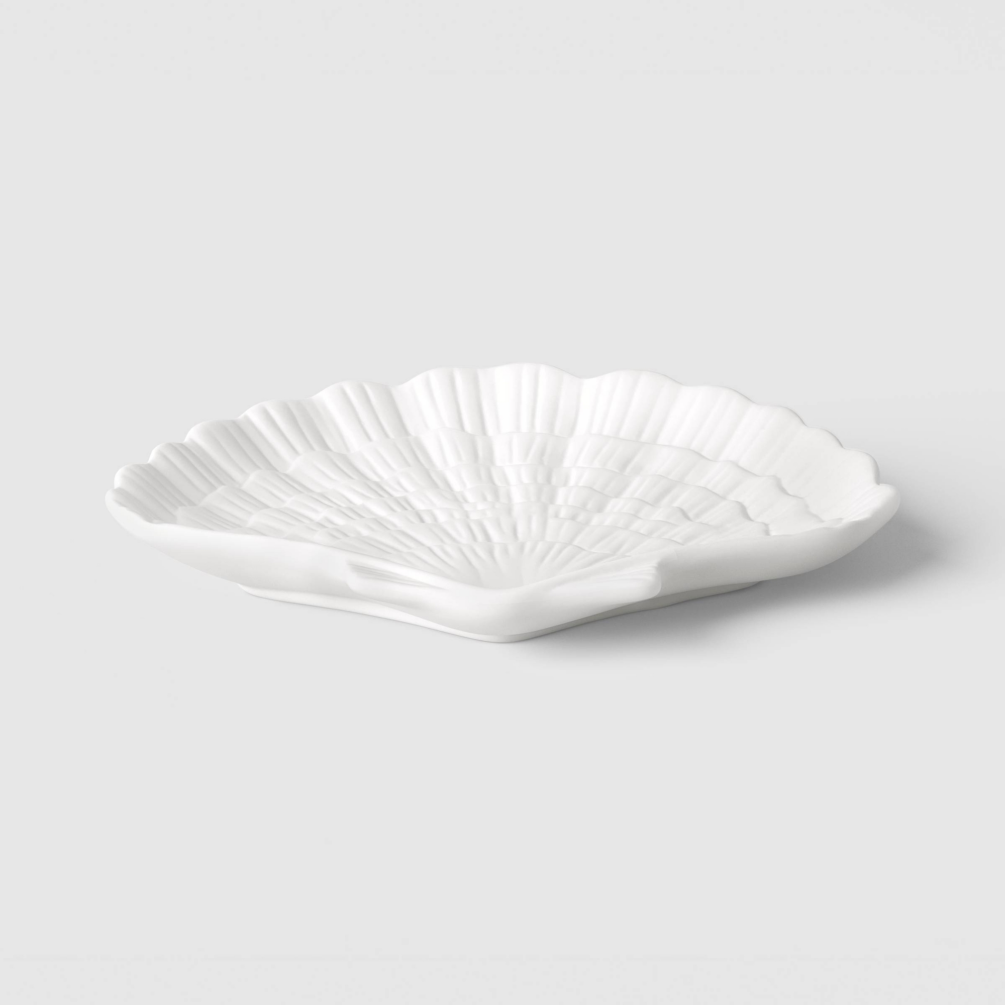 Seashell spoon rest