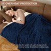 Heated Blanket Electric Throw, Soft Tufted Fasting Heating Blanket, Machine Washable Heated Throw Blanket, 10 Heating Levels, 10 Time Settings - 4 of 4