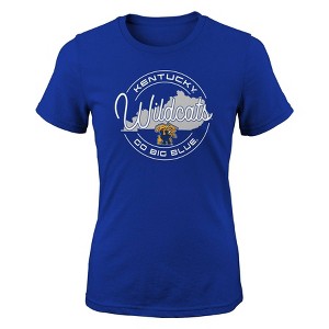 NCAA Kentucky Wildcats Girls' Short Sleeve Crew Neck T-Shirt - 1 of 1