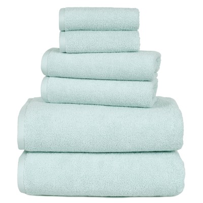 2pc Luxury Cotton Bath Towels Set Peach - Yorkshire Home : Target