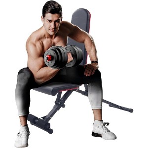 Adjustable Weight Bench 800Lbs Capacity for Full Body Workout, Incline and Decline Weight Bench - 1 of 4