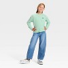 Girls' Long Sleeve Relaxed Fit Graphic T-Shirt - Cat & Jack™ - 4 of 4