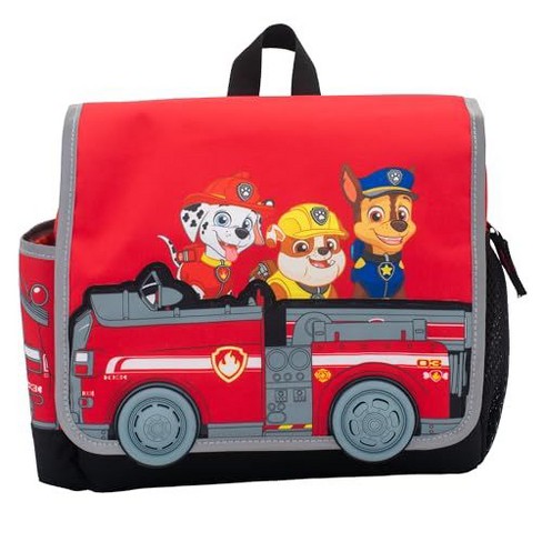 Paw Patrol Backpack For Kids Toddlers School Bag For Boys And Girls 3d Front Pocket Features Marshall Chase Skye Rubble 11.5 Inches Target