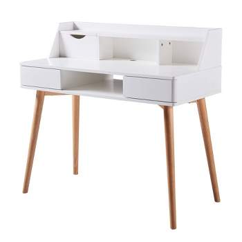 Creativo Wooden Writing Desk with Storage - Teamson Home