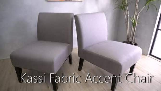 Kassi Accent Chair - Christopher Knight Home, 2 of 14, play video