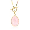 Ross-Simons 20.00 Carat Emerald, 18.00 Carat Rose Quartz and 11.00 ct. t.w. Multicolored Tourmaline Bead Jewelry Set: 2 Interchangeable Pendants With - 3 of 4