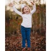 City Threads Girls Long Sleeve Soft Cotton Jersey T-Shirt - Made in USA Comfortable Kids/Toddlers Tee Top - 4 of 4