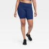 Women's Sculpted Linear High-Rise Bike Shorts 7" - All in Motion™ - image 3 of 4