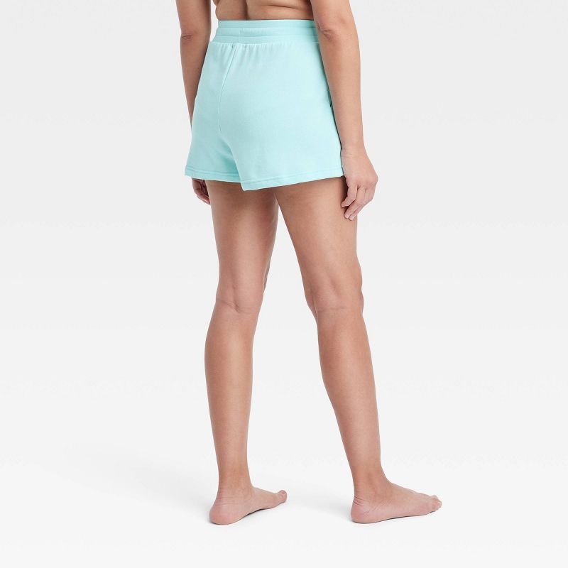 Women's Fleece Lounge Shorts - Colsie™, 3 of 10