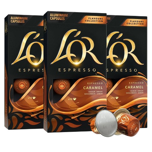 Peet's Café Collection Coffee Capsules For L'or Barista Medium Roast -  11oz/30ct : Target