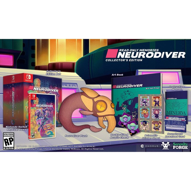 Read Only Memories: NEURODIVER Collector&#39;s Edition - Nintendo Switch, 2 of 10