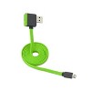 REIKO MICRO USB PIGGYBACK FLAT LIBERATOR USB CABLE 3.2FT - 2 of 4