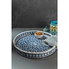Jodhpur Mother of Pearl Decorative Tray, Blue - 2 of 4