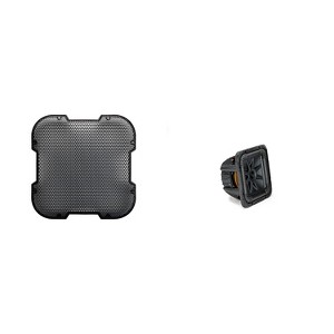 Kicker L7S102 L7S 10" Subwoofer, Dual Voice Coil, 2-Ohm & 52GL710 Grill Bundle - 1 of 4