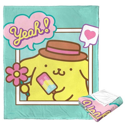 Sanrio Pompompurin Silk Touch Throw Blanket 50x60 Inches : Target
