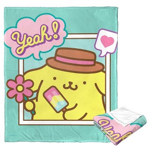 Sanrio Pompompurin Silk Touch Throw Blanket 50x60 Inches - 1 of 4