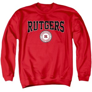 Men's Rutgers University Collegiate Seal Crewneck Sweatshirt - 1 of 4