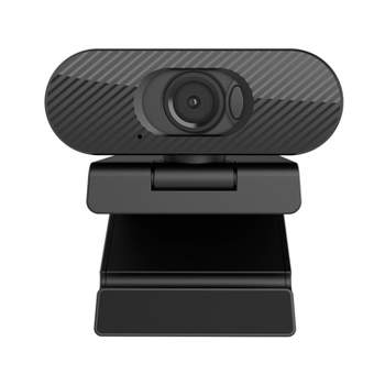 Logitech C270 HD Webcam with noise-reducing mics for video calls, Black