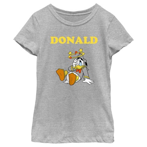 Girl's Mickey & Friends Donald Duck Stars T-Shirt - image 1 of 4