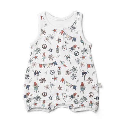 Image of Goumi Quick Change Romper - Celebration 0-3M