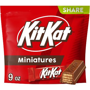 Kit Kat Miniatures Milk Chocolate Wafer Candy - 9oz