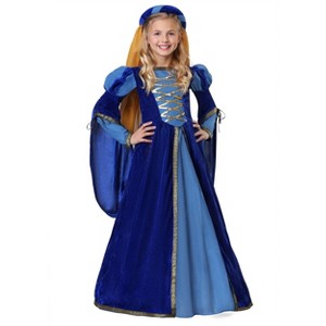 HalloweenCostumes.com Renaissance Queen Costume for Girls - 1 of 2
