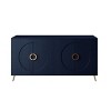 Wooden Cabinet With 4 Door For Living Room,Kitchen Cabinet,Storage Cabinets,Dining Room Furniture,Indoor Furniture-Maison Boucle - 4 of 4