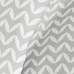 puffed chevron / light gray