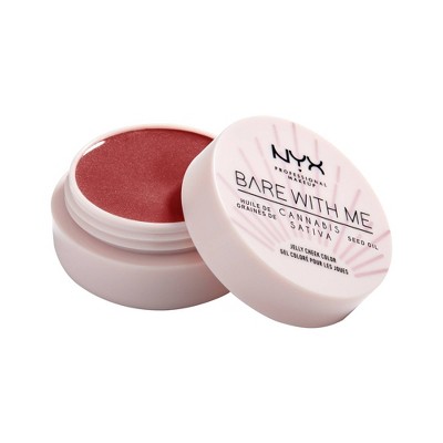 NYX Professional Makeup Bare with Me Cannabis Jelly Cheek Blush - Rum Punch - 0.31 fl oz