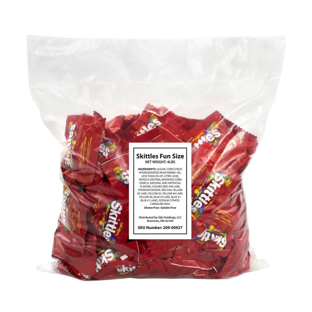 Skittles Fun Size Packs - 64oz