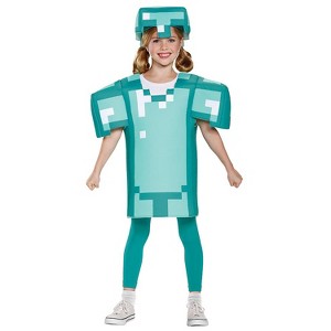 Disguise Kids' Classic Minecraft Armor Tunic Costume - 1 of 2