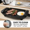 Elite Cuisine Electric Griddle - Black - 2 of 4