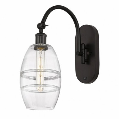 Vaz - 1 Light Arm Swivels Side to Side Wall Sconce In Industrial Style-11.63 Inches Tall and 5.88 Inches Wide
