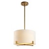 Rema 3 Light 14" Pendant - PND4111 - Oil Rub Bronze - Safavieh - 2 of 4