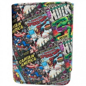 Adult Marvel Avengers Classic Comic Book Covers Trifold Wallet - 1 of 2