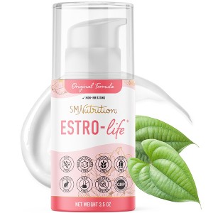 Original Estro-Life Balancing Skin Cream for Women,  175mg of Estriol + Vitamin A, Dermatologist-Tested, Hypoallergenic, SMNutrition, 84 Applications - 1 of 4