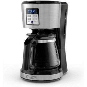 BLACK+DECKER Programmable 12-Cup Coffeemaker, Exclusive VORTEXTM Technology, CM1331S-1 - 1 of 4