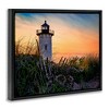 Stupell Industries Lighthouse Sunset Coastal Nature Black Framed Floater Canvas Wall Art - 3 of 4