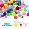 Unique Bargains Creative DIY Crafts Decoration Home Art Supplies Pom Poms 0.4" - 2 of 4