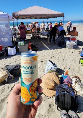Recoup Pineapple Passionfruit Ginger Sparkling Hydration - 12 fl