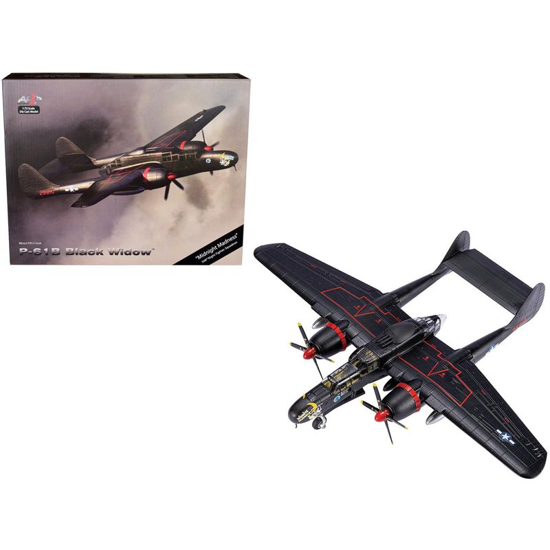 Northrop P-61B Black Widow Aircraft "Midnight Madness, 548th Night Fighter Squadron" USAF 1/72 Diecast Model by Air Force 1, 1 of 6