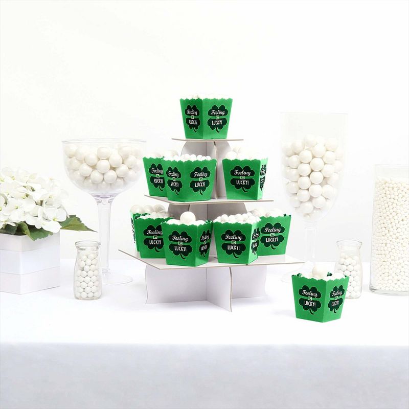 Big Dot of Happiness St. Patrick's Day - Party Mini Favor Boxes - Saint Paddy's Day Treat Candy Boxes - Set of 12, 3 of 7