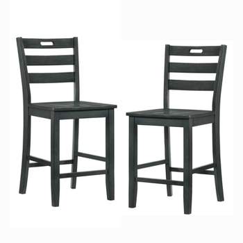 2pk 25" Elsie Counter Height Barstools - HOMES: Inside + Out