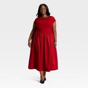 Women's Backless Knit Maxi Dress - A New Day™ - 1 of 3