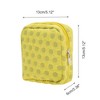 Unique Bargains Versatile Square Dots Travel Makeup Bag 1 Pc - 2 of 4