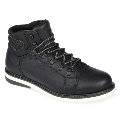 Territory Men's Atlas Cap Toe Ankle Boot Black 8 : Target