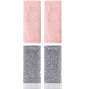 REGALWOVEN 4 Pcs Kitchen Bath Soft Absorbent Hand Towel Set - 1 of 4