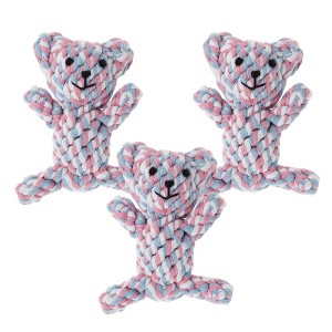 Unique Bargains Dog Chew Rope Puppy Teethings Chewer Pet Toy - 1 of 4