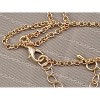 Anna-Kaci Crystal Teardrop Cluster Chunky Statement Bib Pendant Necklace - 4 of 4